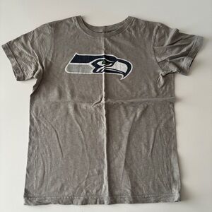 NFL Gray Kids Seahawks Tee, Size XL